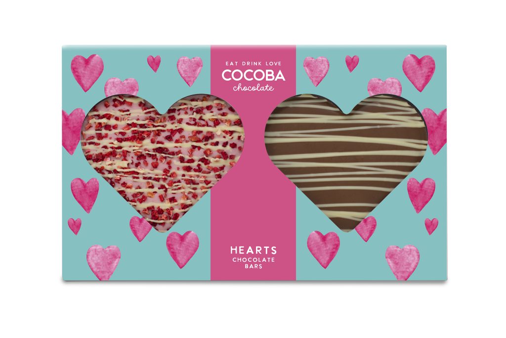 Cocoba Valentines Heart Duo Bar